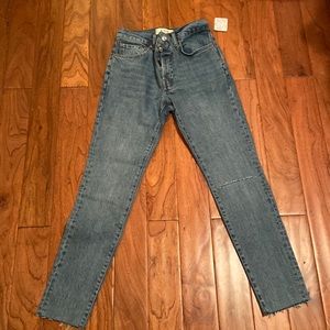 NWT We the free button fly jeans